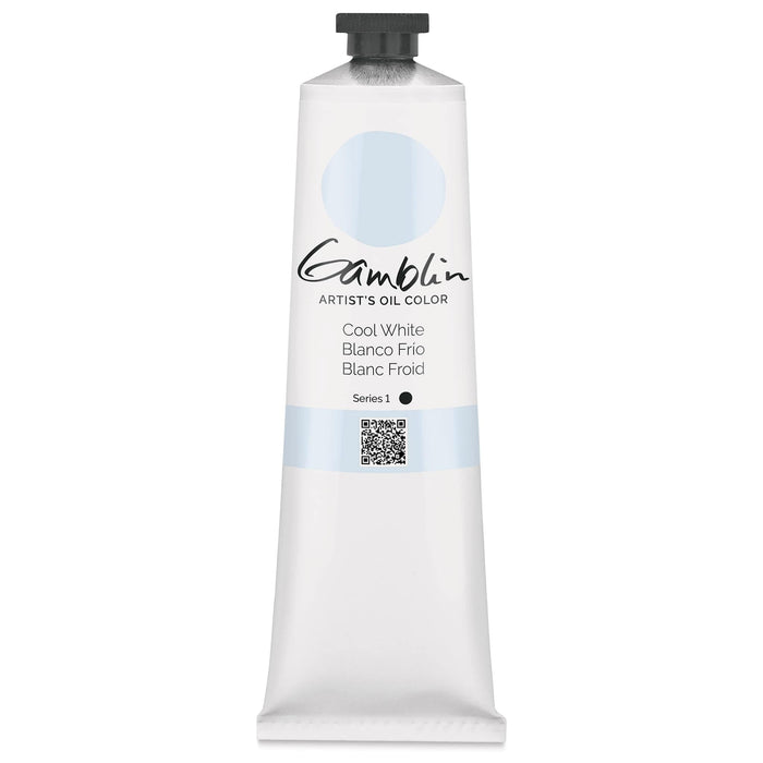 GAMBLIN ARTIST OILS GAMBLIN 150ml Cool White Gamblin Oil