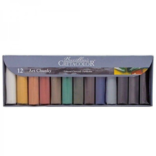 CRETACOLOR CRETACOLOR Cretacolor Art Chunky Charcoal Assorted Set 12