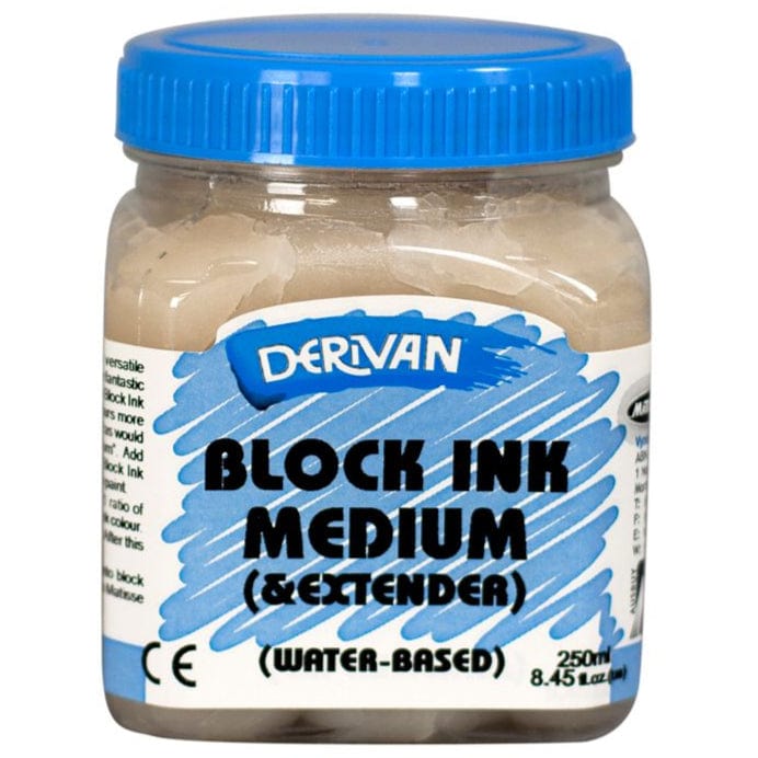 DERIVAN BLOCK INK DERIVAN Derivan Block Ink Medium 250ml