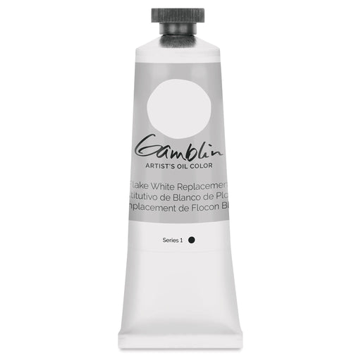 GAMBLIN ARTIST OILS GAMBLIN 37ml Flake White Replacement Gamblin Oil