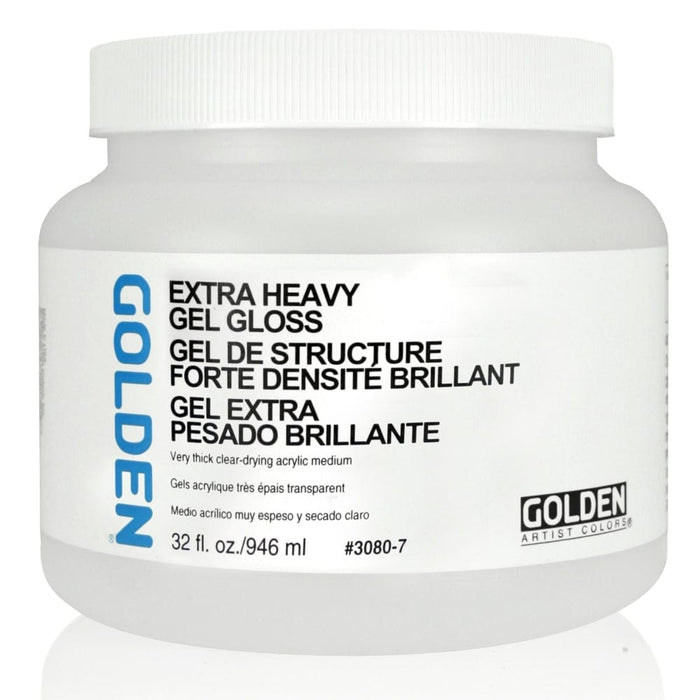 GOLDEN MEDIUMS GOLDEN 946ml Golden Acrylic Extra Heavy Gel (Gloss)