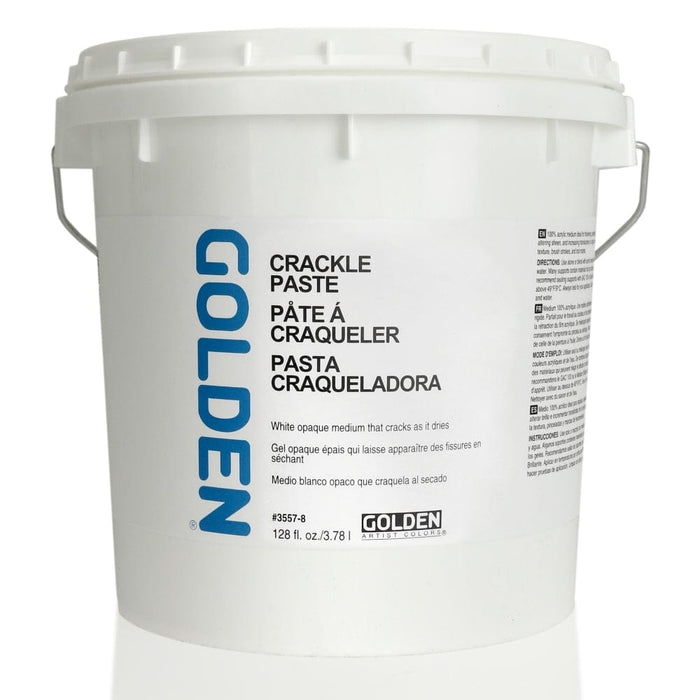 GOLDEN MEDIUMS GOLDEN 3.78 Litre Golden Crackle Paste