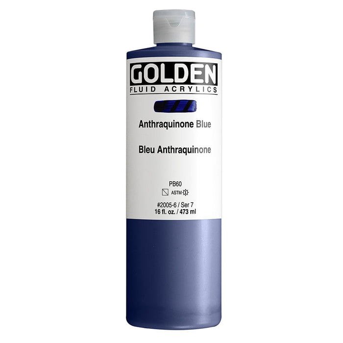 GOLDEN FLUID GOLDEN 473ml Golden FLUID Anthraquinone Blue