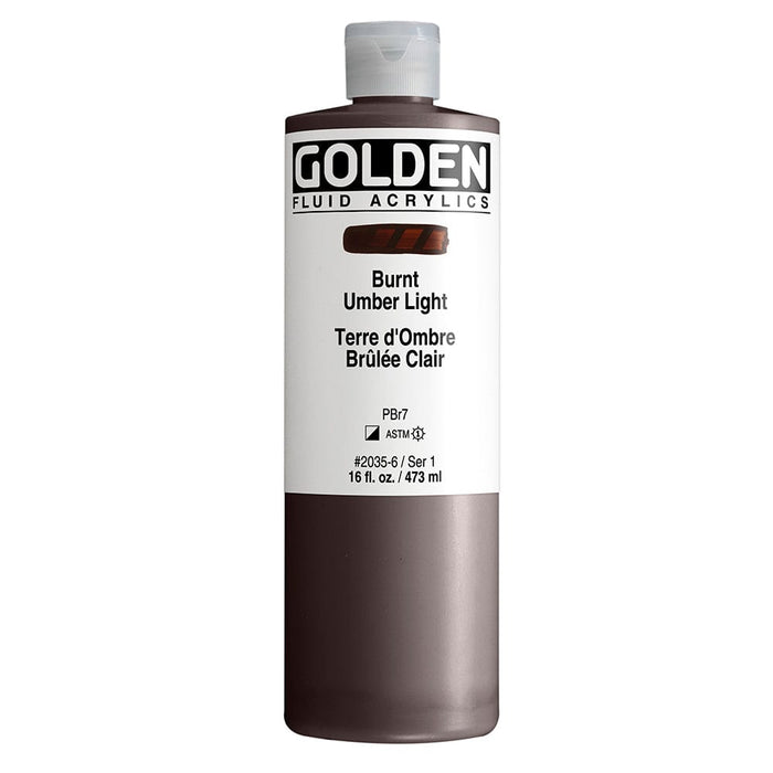 GOLDEN FLUID GOLDEN 473ml Golden FLUID Burnt Umber Light