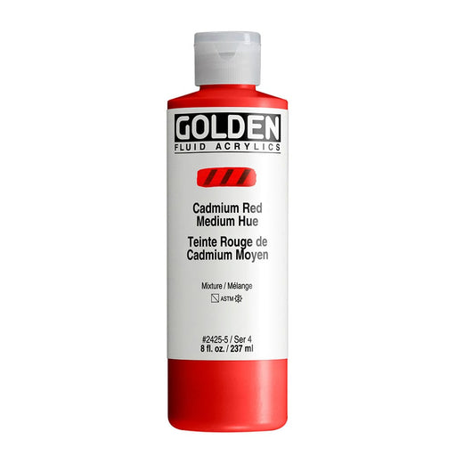 GOLDEN FLUID GOLDEN 118ml Golden FLUID Cadmium Red Medium Hue