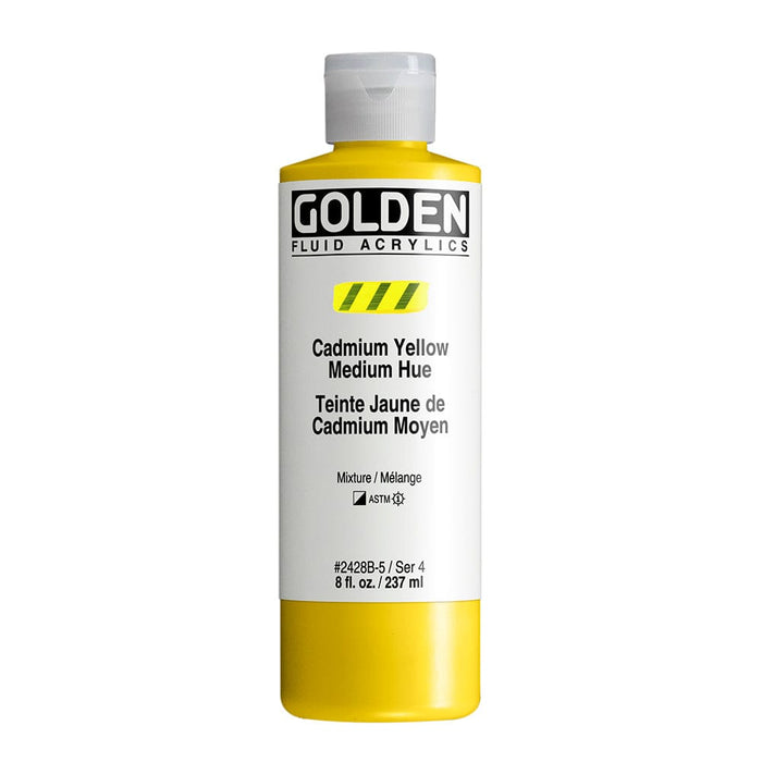 GOLDEN FLUID GOLDEN 118ml Golden FLUID Cadmium Yellow Medium Hue