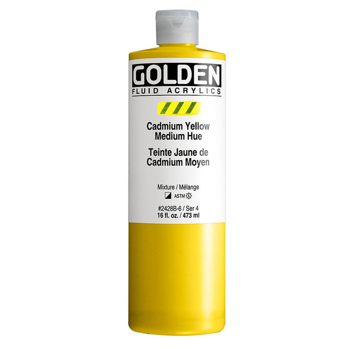 GOLDEN FLUID GOLDEN 473ml Golden FLUID Cadmium Yellow Medium Hue