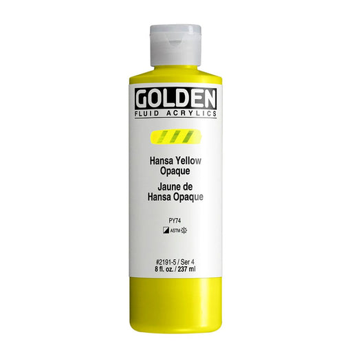 GOLDEN FLUID GOLDEN 118ml Golden FLUID Hansa Yellow Opaque