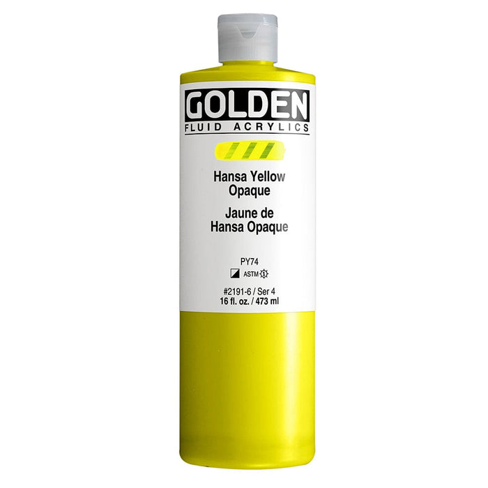 GOLDEN FLUID GOLDEN 473ml Golden FLUID Hansa Yellow Opaque