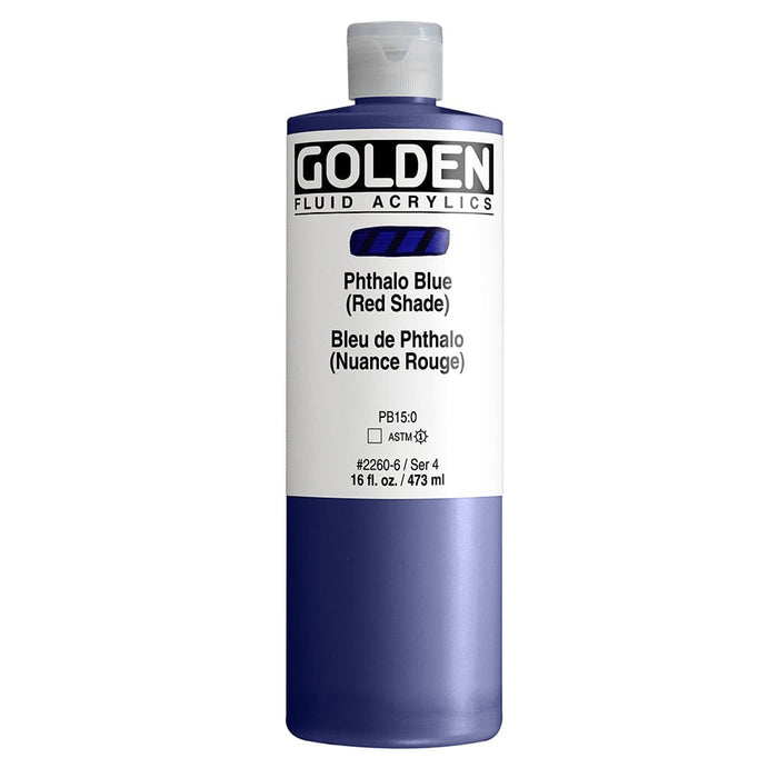 GOLDEN FLUID GOLDEN 473ml Golden FLUID Phthalo Blue /R.S.