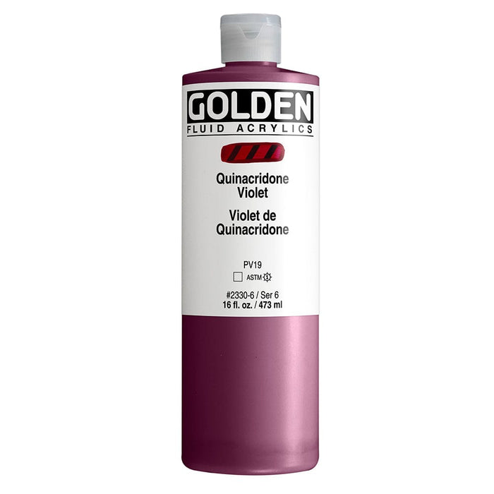 GOLDEN FLUID GOLDEN 473ml Golden FLUID Quinacridone Violet