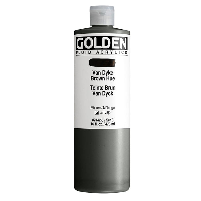 GOLDEN FLUID GOLDEN 473ml Golden FLUID Van Dyke Brown