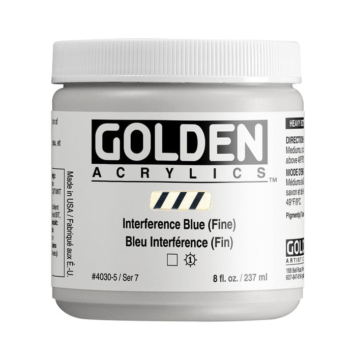 GOLDEN HEAVY BODY GOLDEN 236ml Golden HEAVY BODY Interference Blue (Fine)