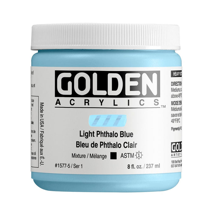 GOLDEN HEAVY BODY GOLDEN 236ml Golden HEAVY BODY Light Phthalo Blue
