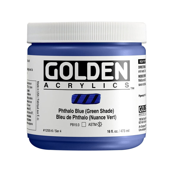 GOLDEN HEAVY BODY GOLDEN 473ml Golden HEAVY BODY Phthalo Blue /G.S.