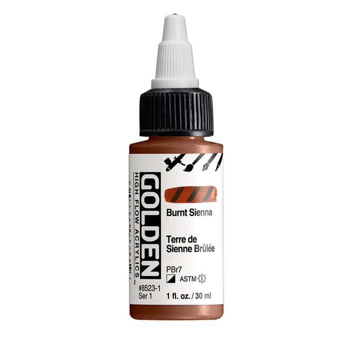 GOLDEN HIGH FLOW GOLDEN 30ml Golden HIGH FLOW Burnt Sienna