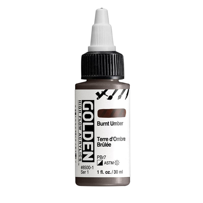 GOLDEN HIGH FLOW GOLDEN 30ml Golden HIGH FLOW Burnt Umber