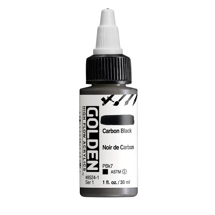 GOLDEN HIGH FLOW GOLDEN 30ml Golden HIGH FLOW Carbon Black