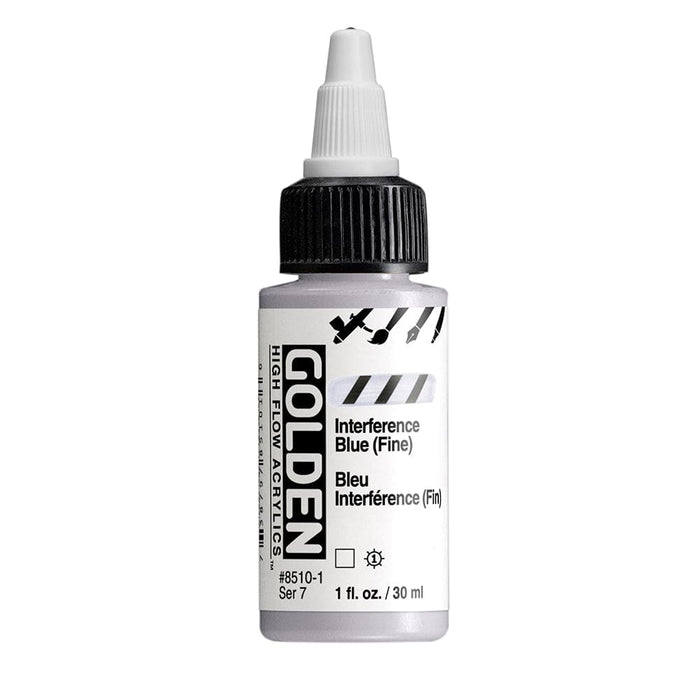 GOLDEN HIGH FLOW GOLDEN 30ml Golden HIGH FLOW Interference Blue (Fine)