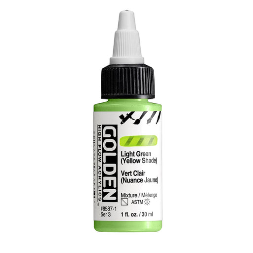 GOLDEN HIGH FLOW GOLDEN 30ml Golden HIGH FLOW Light Green (Yellow Shade)