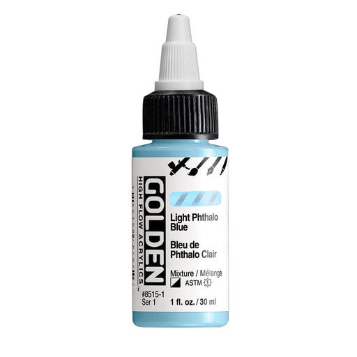GOLDEN HIGH FLOW GOLDEN 30ml Golden HIGH FLOW Light Phthalo Blue
