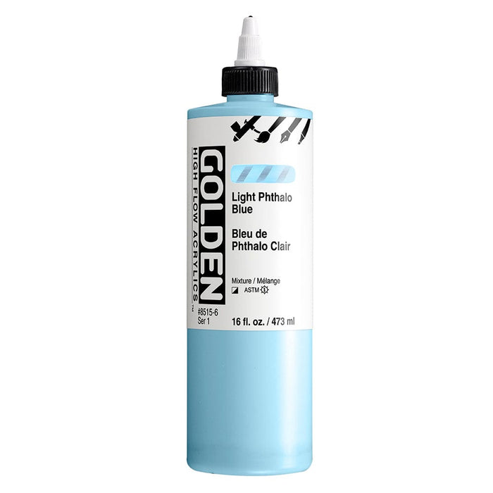 GOLDEN HIGH FLOW GOLDEN 473ml Golden HIGH FLOW Light Phthalo Blue