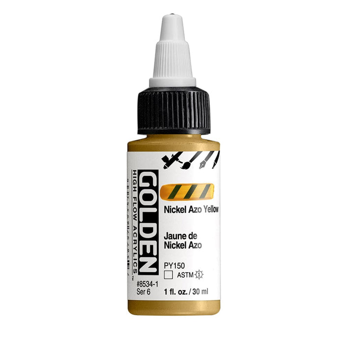 GOLDEN HIGH FLOW GOLDEN 30ml Golden HIGH FLOW Nickel Azo Yellow