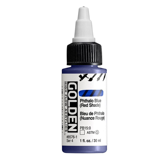 GOLDEN HIGH FLOW GOLDEN 30ml Golden HIGH FLOW Phthalo Blue (Red Shade)