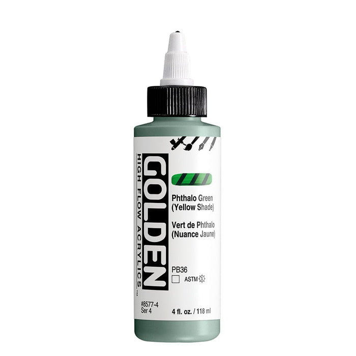 GOLDEN HIGH FLOW GOLDEN 118ml Golden HIGH FLOW Phthalo Green (Yellow Shade)