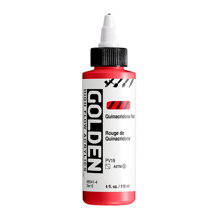 GOLDEN HIGH FLOW GOLDEN 118ml Golden HIGH FLOW Quinacridone Red