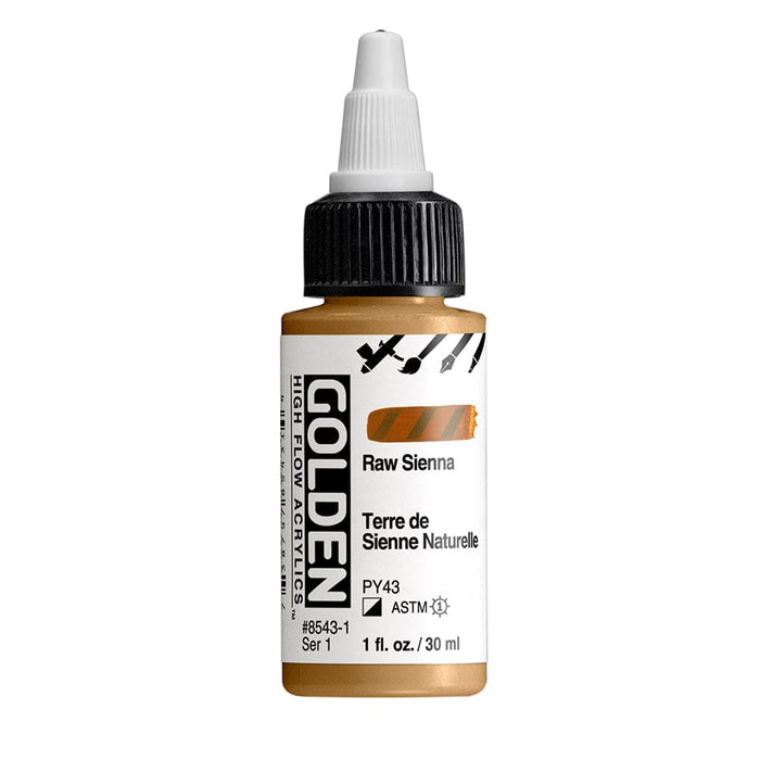 GOLDEN HIGH FLOW GOLDEN 30ml Golden HIGH FLOW Raw Sienna