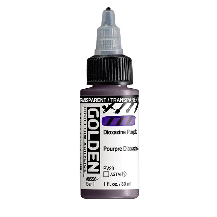 GOLDEN HIGH FLOW GOLDEN 30ml Golden HIGH FLOW Transparent Dioxazine Purple