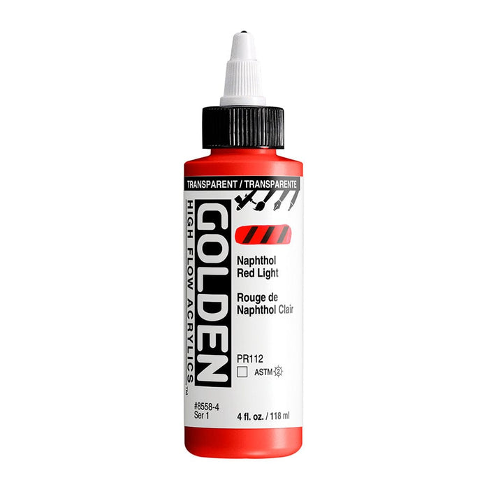 GOLDEN HIGH FLOW GOLDEN 118ml Golden HIGH FLOW Transparent Naphthol Red Light