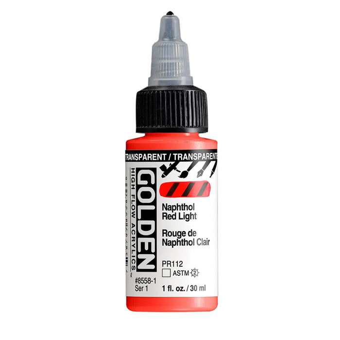 GOLDEN HIGH FLOW GOLDEN 30ml Golden HIGH FLOW Transparent Naphthol Red Light