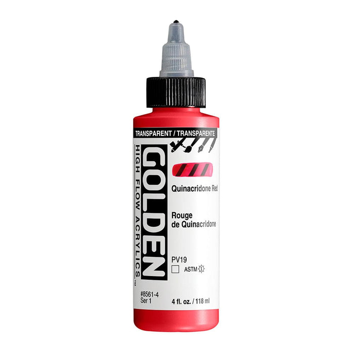 GOLDEN HIGH FLOW GOLDEN 118ml Golden HIGH FLOW Transparent Quinacridone Red