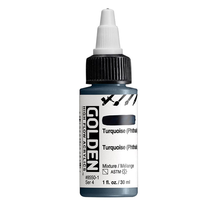 GOLDEN HIGH FLOW GOLDEN 30ml Golden HIGH FLOW Turquois (Phthalo)