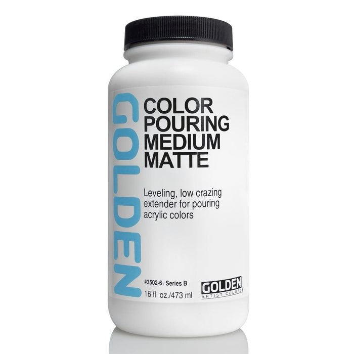 GOLDEN MEDIUMS GOLDEN 473ml Golden Matte Acrylic Pouring Medium