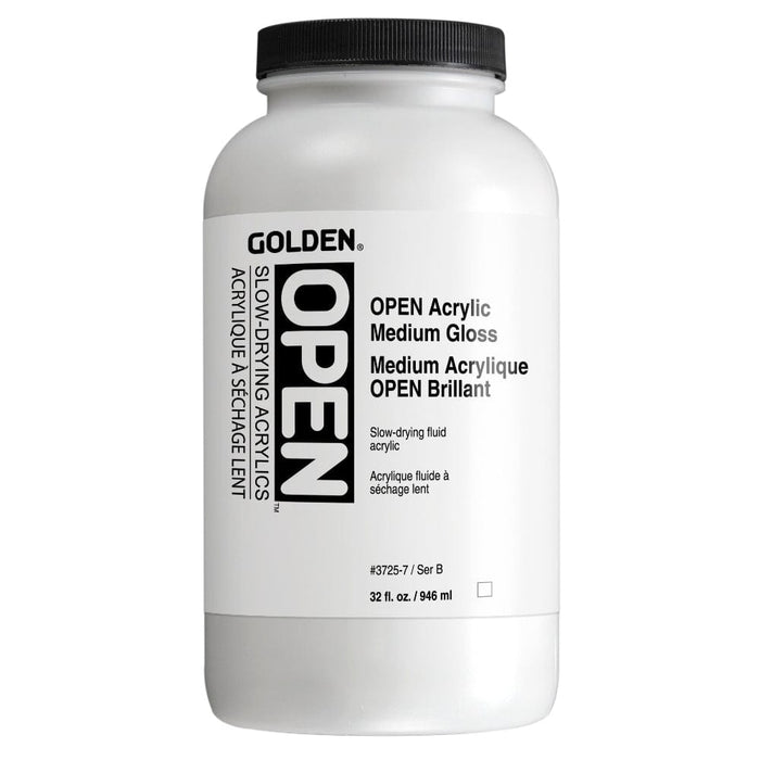 GOLDEN MEDIUMS GOLDEN 946ml Golden OPEN Acrylic Medium (Gloss)