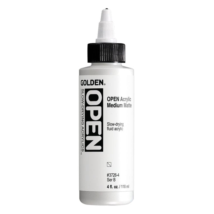 GOLDEN MEDIUMS GOLDEN 236ml Golden OPEN Acrylic Medium (Matte)