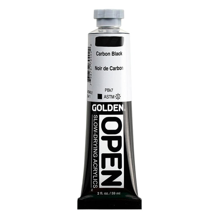 GOLDEN OPEN GOLDEN 59ml Golden OPEN Carbon Black