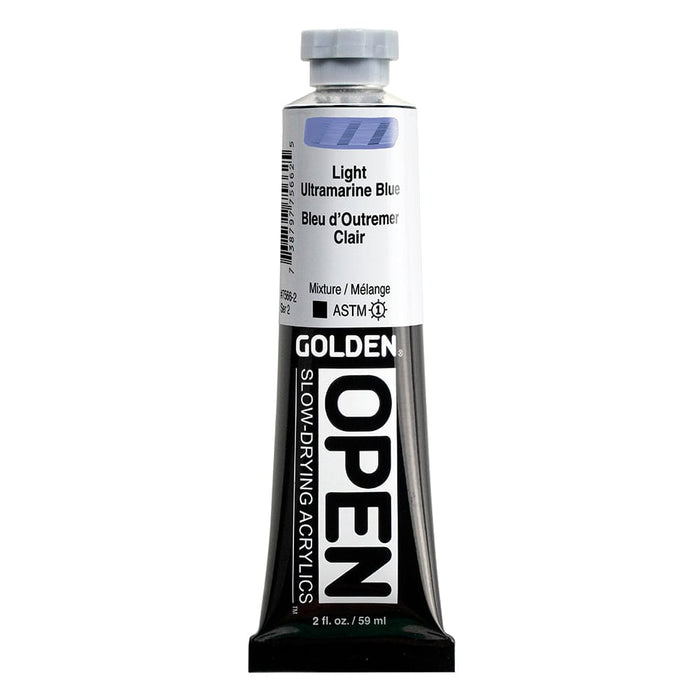 GOLDEN OPEN GOLDEN 59ml Golden OPEN Light Ultramarine Blue