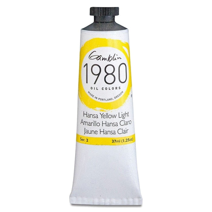 GAMBLIN 1980 GAMBLIN 37ml Hansa Yellow Light Gamblin 1980