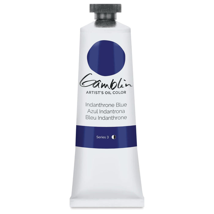 GAMBLIN ARTIST OILS GAMBLIN 37ml Indanthrone Blue Gamblin Oil