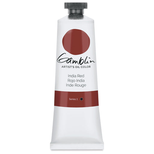 GAMBLIN ARTIST OILS GAMBLIN 37ml Indian Red Gamblin Oil