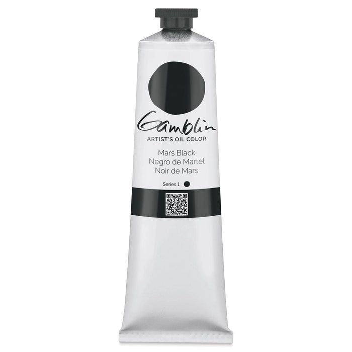 GAMBLIN ARTIST OILS GAMBLIN 150ml Mars Black Gamblin Oil
