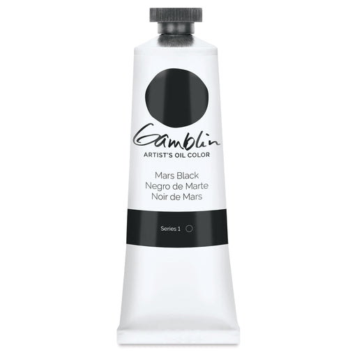 GAMBLIN ARTIST OILS GAMBLIN 37ml Mars Black Gamblin Oil