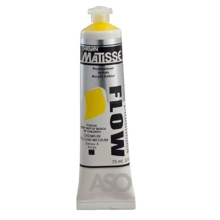 MATISSE FLOW MATISSE 75ml Matisse FLOW Cadmium Yellow Medium