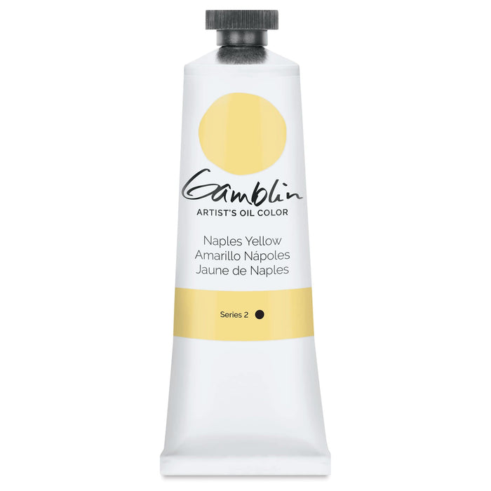 GAMBLIN ARTIST OILS GAMBLIN 37ml Naples Yellow Hue Gamblin Oil