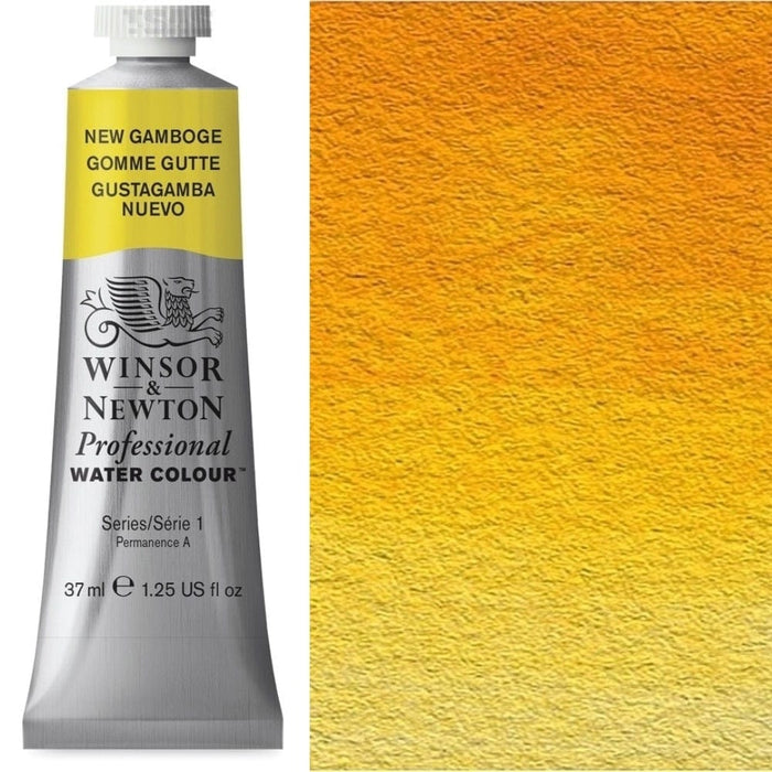 WINSOR & NEWTON WATERCOLOURS WINSOR & NEWTON New Gamboge 267 Winsor & Newton Watercolours 37ml