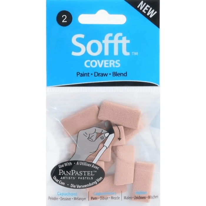 PANPASTEL PANPASTEL Panpastel Sofft 62002 COVERS No.2 FLAT x10